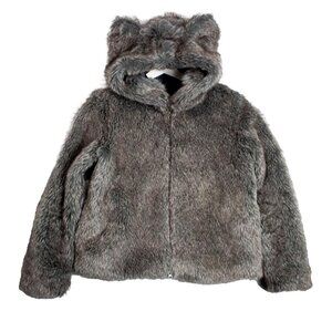 Né-net Bear Faux Fur Ear Jacket